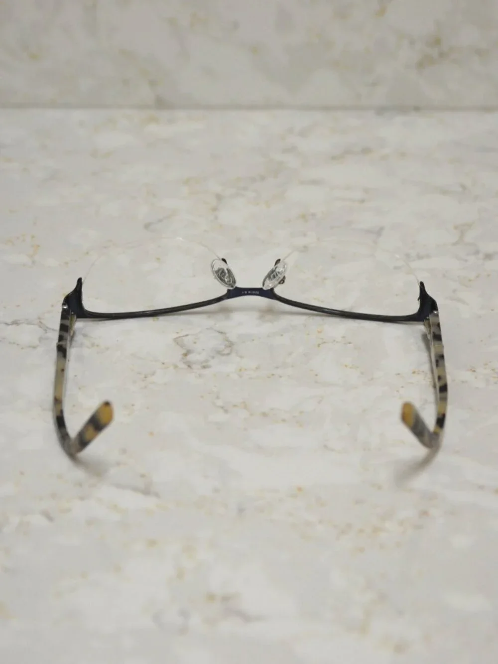 Banana Republic Womens Eye Glass Frames Jordyn Midnight Tortoise Semi Rimless
